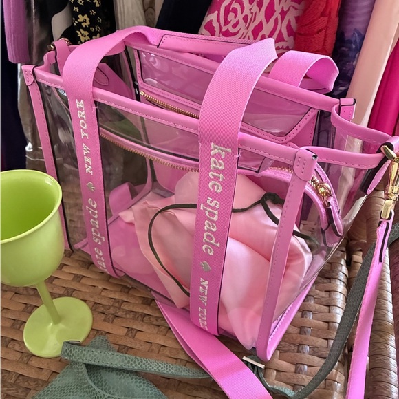 Kate Spade Kip clear tote pink - Picture 4 of 8
